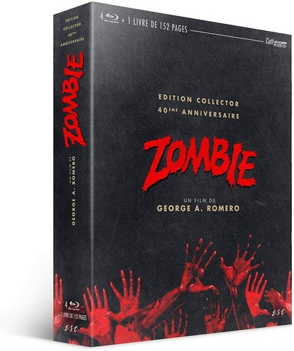Coffret zombie bluray livre - coffret, +