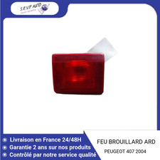 🇫🇷 FEU BROUILLARD ARRIERE DROIT PEUGEOT 407 SW ➤6350T4 ♻️
