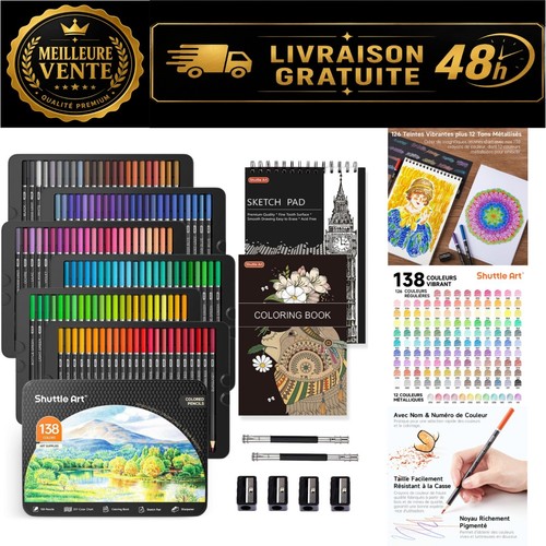 Crayons couleur shuttle art - crayons,