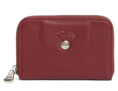 Longchamp cuir leather zip - longchamp,
