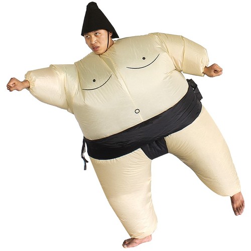 Sumo inflatable costume adult - inflatable,