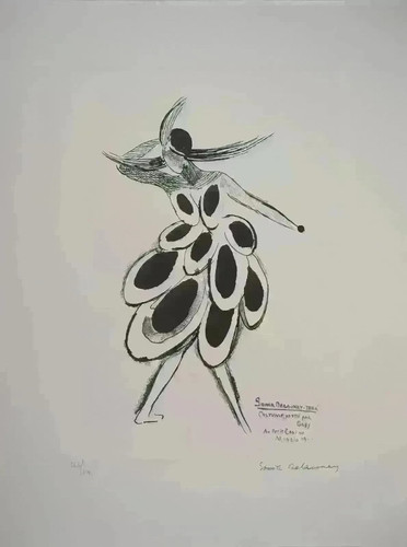 Sonia delaunay lithographie - sonia,