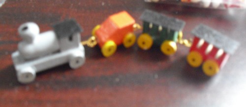 Miniature vintage 1970s wood - 1970s,