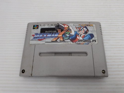 Mega man super famicom snes - x3,
