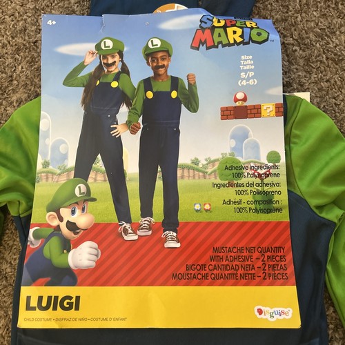 mario luigi deguisement adulte