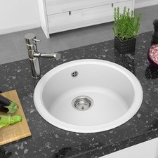 Évier de cuisine rond à