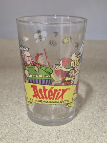Verre moutarde asterix - verre,