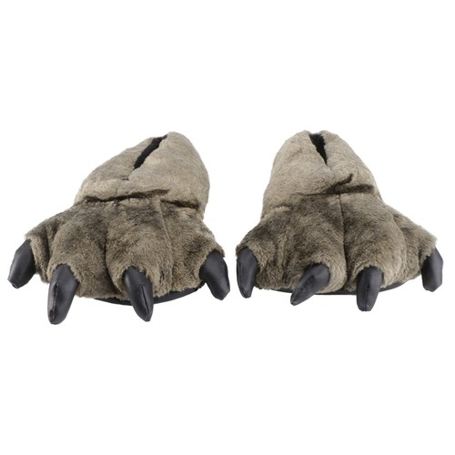 Coton patte ours pantoufles - d'ours,