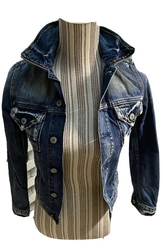 Veste jean temps - le, des