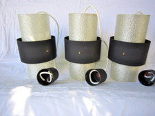 Ancienne Suspension Louis Kalff pour  Philips ,Réflecteur Perspex /résine 1960