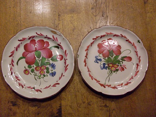 Assiettes faience lest - 2, de