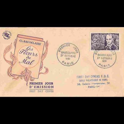 Fdc poète charles - -,