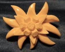 BROCHE ancienne EDELWEISS en