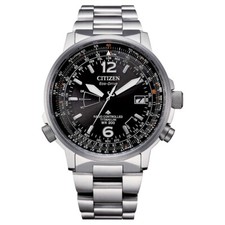 Montre Citizen Pilot Super Titane Eco-Drive Radiocommandée CB0230-81E