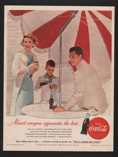 1955 coca cola soda - -, coke