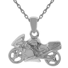 Collier moto en Argent 925