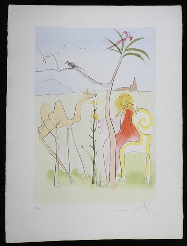 Salvador dali gravure cour - salvador,