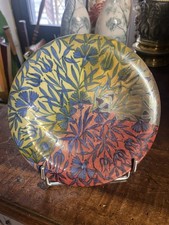 Attribué à Clément Massier Assiette en céramique Lustrée et irisée, Art Nouveau