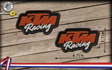 lot 2 Patchs KTM écussons thermocollants