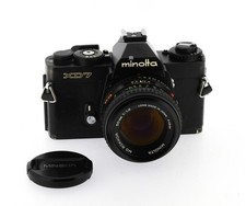 Minolta XD7 noir + MD Rokkor 50 mm f/1.4 – Appareil photo argentique 35 mm