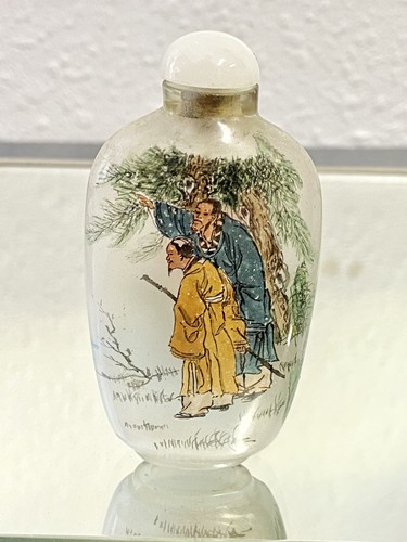 Tabatière chinoise verre - tabatière,