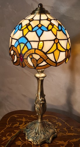 Lampe bronze doré 48x19 elec - 48x19,