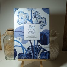 Livre - Blue and white done