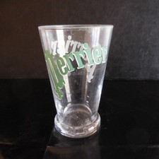 Verre eau Perrier 25 CL Art Déco Design XXe vintage France model Pop Art N3269