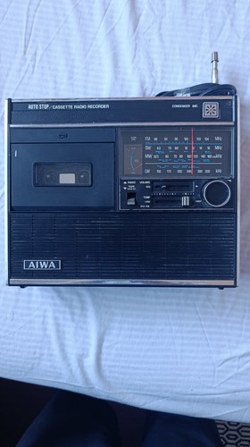 Radio cassette vintage aiwa - vintage,