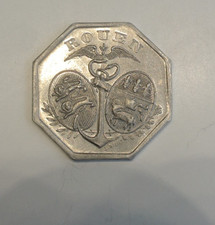 ROUEN 10  CENTIMES ALU  1918 FDC   RARE  BRILLANT  de  FRAPPE