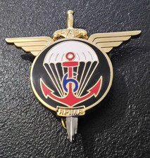 Insigne Militaire 6èm Rgt Parachutistes Français et Infanterie de Marine (C11)