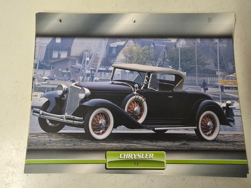Carte fiche voiture - carte,