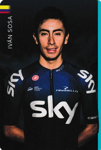 Cyclisme carte cycliste - cycliste, ivan