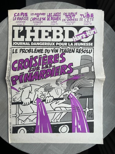 Hara kiri hebdo 5 - l'hebdo, 19