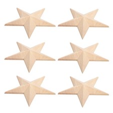 6 Pcs Art Mural En Bois