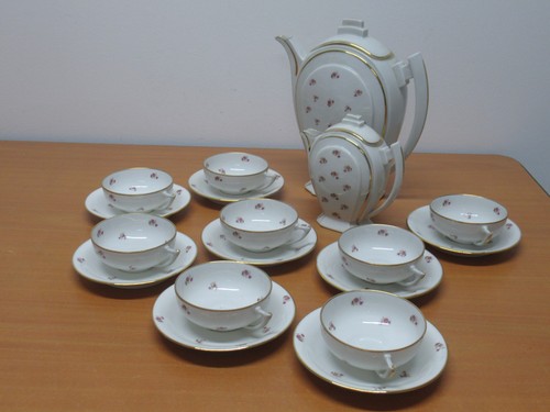 Limoges service café 18 - À,