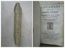 Pierre CORNEILLE : LOUANGES DE LA SAINTE VIERGE. Rouen, 1665.