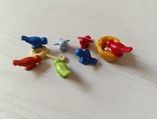 PLAYMOBIL  OISEAUX ; moineaux varié avec nid (foret ,ferme )
