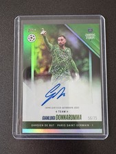 Gianluigi Donnarumma PSG - Topps Auto On Card Europe Champions - 56/75