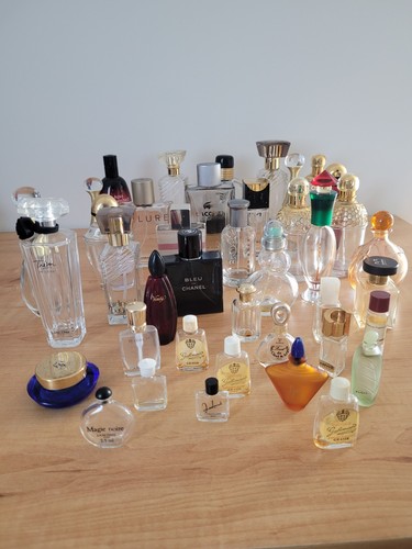 Lot flacons parfum vides - 23,
