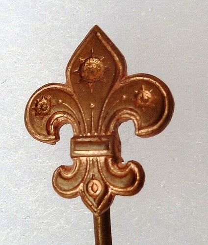 Insigne épinglette fleur - insigne, de