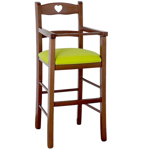 Chaise haute bois - chaise, noyer