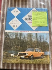 Revue Technique Audi 80 L 80 LS 80 S 80 GL 1.3 1.5 RTA 1974 Audi 80 1300 1500