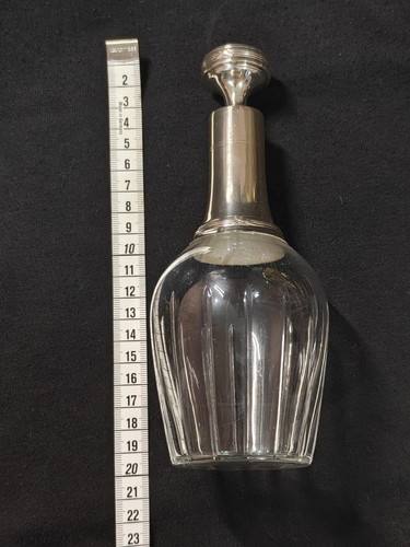 Flacon parfum cristal argent - flacon, &
