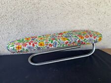 e table à repasser fleurs vintage années 70