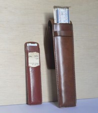 Lot de 2 Règles à calcul GRAPHOPLEX  "Gaz de France" , grand et petit modèles