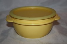 Yellow Tupperware "A" Bowl