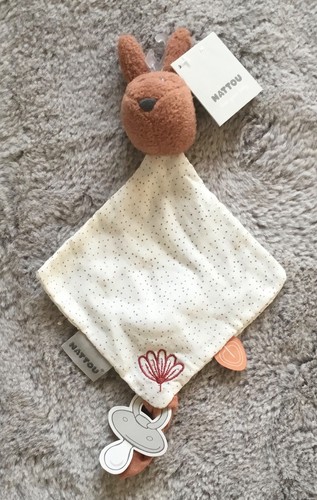 Doudou lapin marron - doudou,