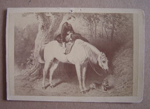 Cdv alfred dreux - cdv, de