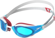Speedo Lunettes de Natation Fastskin Hyper Elite Bleu Blanc